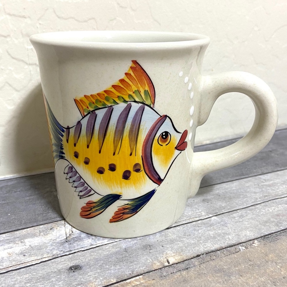 Tropical Fish with Bubbles Mug | NEW